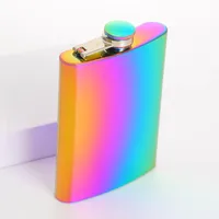 

2019 amazon hot sale 8 oz 304 stainless steel eco material alcohol container winer liquor hip flask Classic style