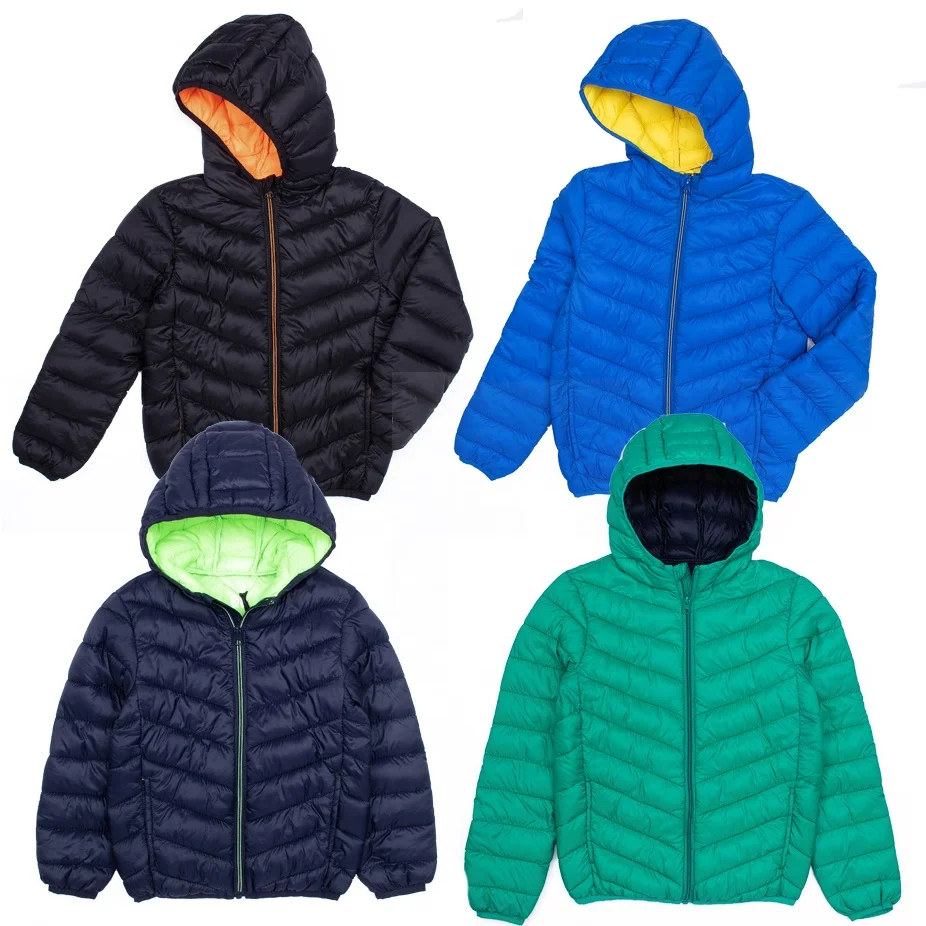 

2021 Casual Fancy Super-Light Fashionable Warm Wholesale Kids Jacket Winter Boys Puffer Jacket