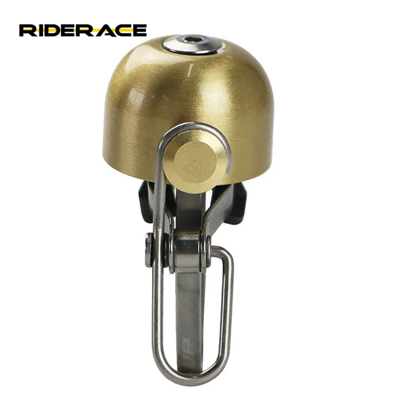 

Retro Bicycle Bell MTB Road Bike Classical Cycling Horn Clear Loud Sound Folding Bikes Handlebar Copper Ring Safety Alarm