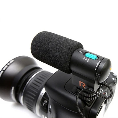 

Cheap Directional Stereo Microphone with 90 / 120 Degrees Pickup Switching Mode for DSLR & DV Camcorder