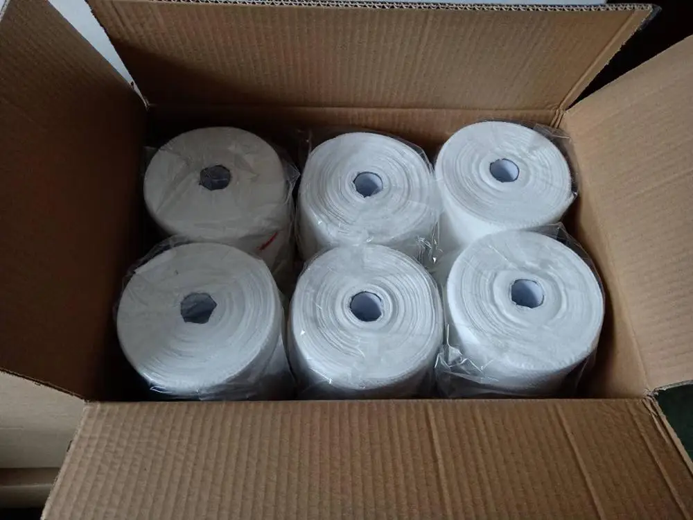 
50gsm 70gsm 90gsm 125gsm 100% plant fiber towels for wet towel dispenser 