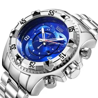 

Temeite Watch New Wholesale Watches Men Wrist Steel Belt Men's Sports Calendar Luminous Quartz Man Wristwatches Reloj Hombre
