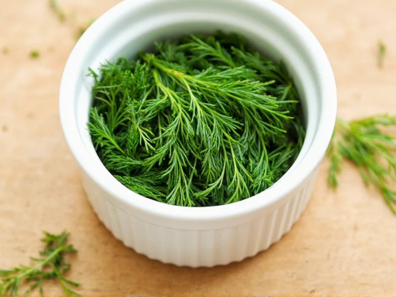 1/3 Cup Fresh Dill to Dried Conversion: Exact Measurement