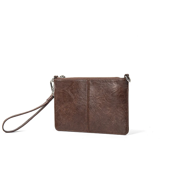 

Women Clutch Purse Square bag Vintage Shoulder Crossbody Satchel Handbags Oil Wax Vegan leather Clutch Purse