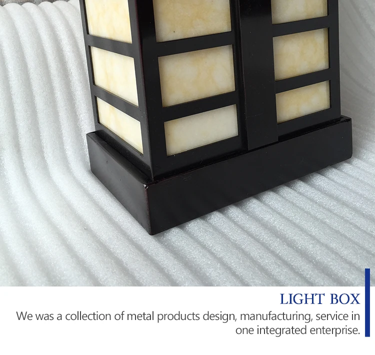 long rectangle Chinese style light indoor housing custom accepted small frosted glass lamp shades
