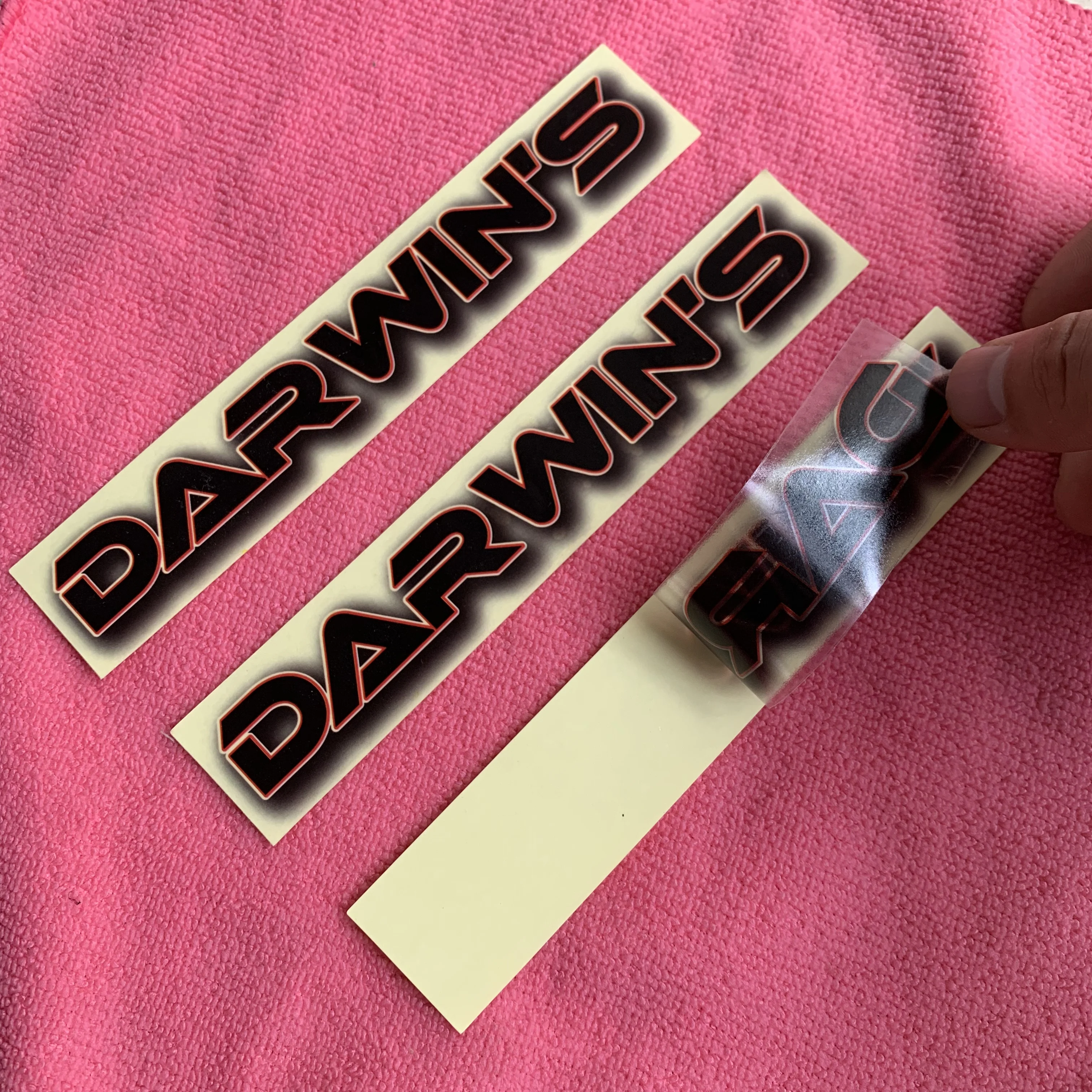 UV protection Transparent Vinyl Stickerclear Printing PVC Sticker