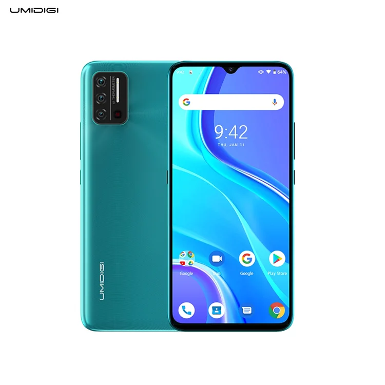 

UMIDIGI A7S Smart Phone 6.53" Screen 32GB 4150mAh Triple Camera Global Version Cellphone Infrared Temperature Sensor