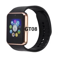 

Smart Watch GT08 Clock Sync Notifier Support Sim TF Card Bluetooth Connectivity Android Phone Smartwatch Alloy Smartwatch