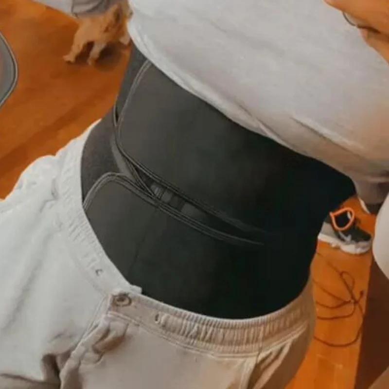 
NANBIN Belly Corset Waist Trainer Neoprene Plus Size Waist Slim Fajas 