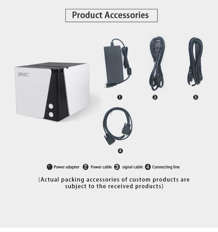 Thermal Receipt 80mm Pos Bill Printer Snbc BTP-N80 Wireless 80mm Thermal Printers