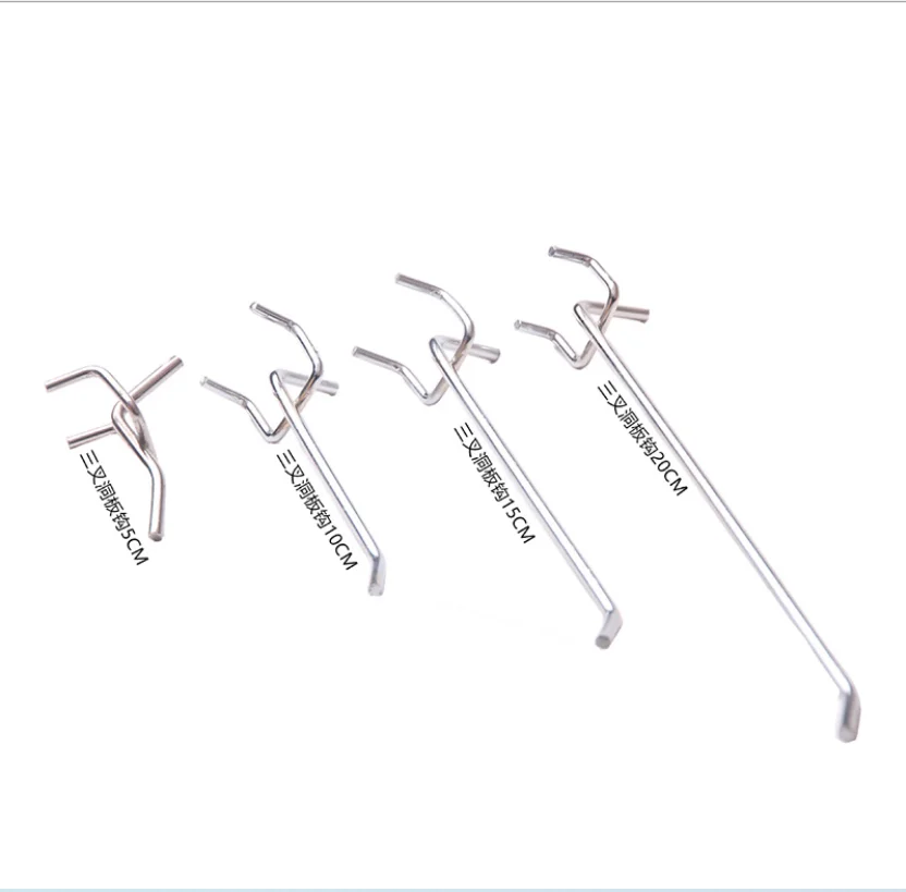 Customized Professional Metal Steel Plastic Retail Display Hooks Hanger Metal Slatwall Hook Supplier Cardboard Waterfall Hook