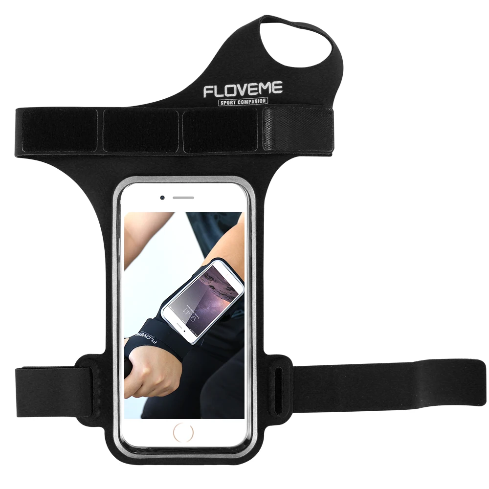 

Free Shipping 1 Sample OK FLOVEME Fitness Cellphone Armband Running Football Mobile Phone Sports Arm Band Case