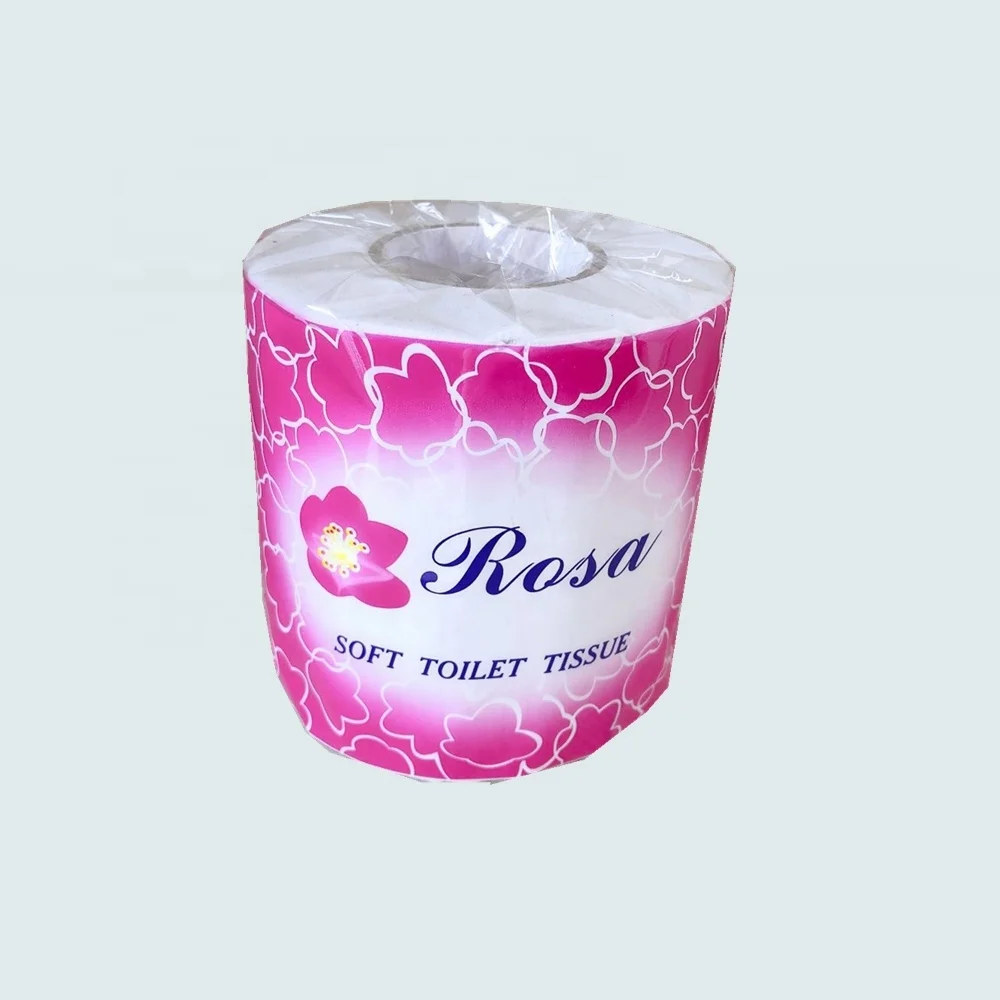 

China made soft Printed white biodegradable toilet paper tissue paper toilet tissue