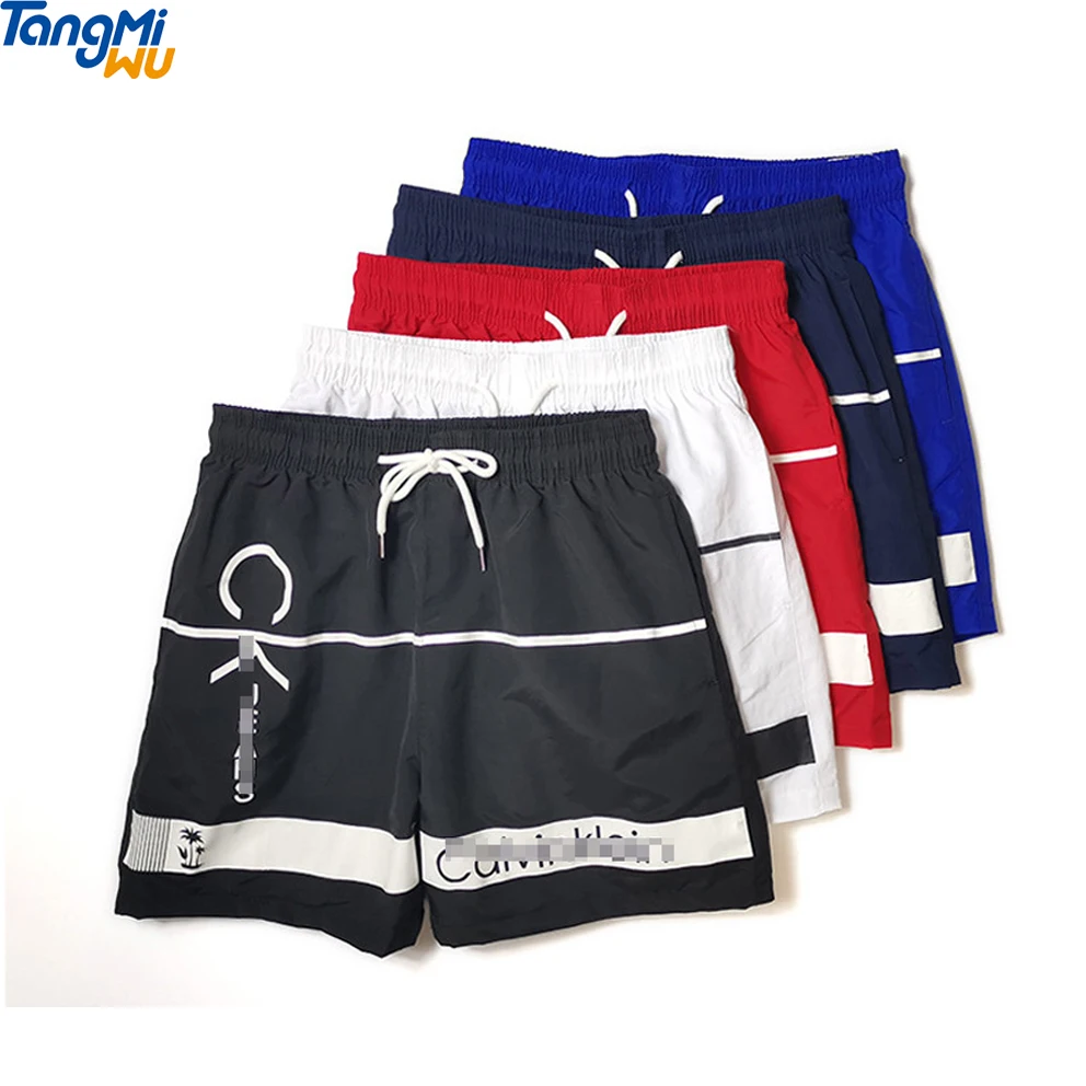 

New designer Men swimsuit swim trunks liner mesh Custom logo beach shorts boardshorts swimshort