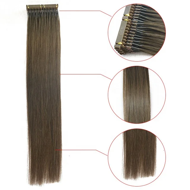 

hot sell hand made feather hair and wholesale price high quality human hair extensions, Natural color #1b