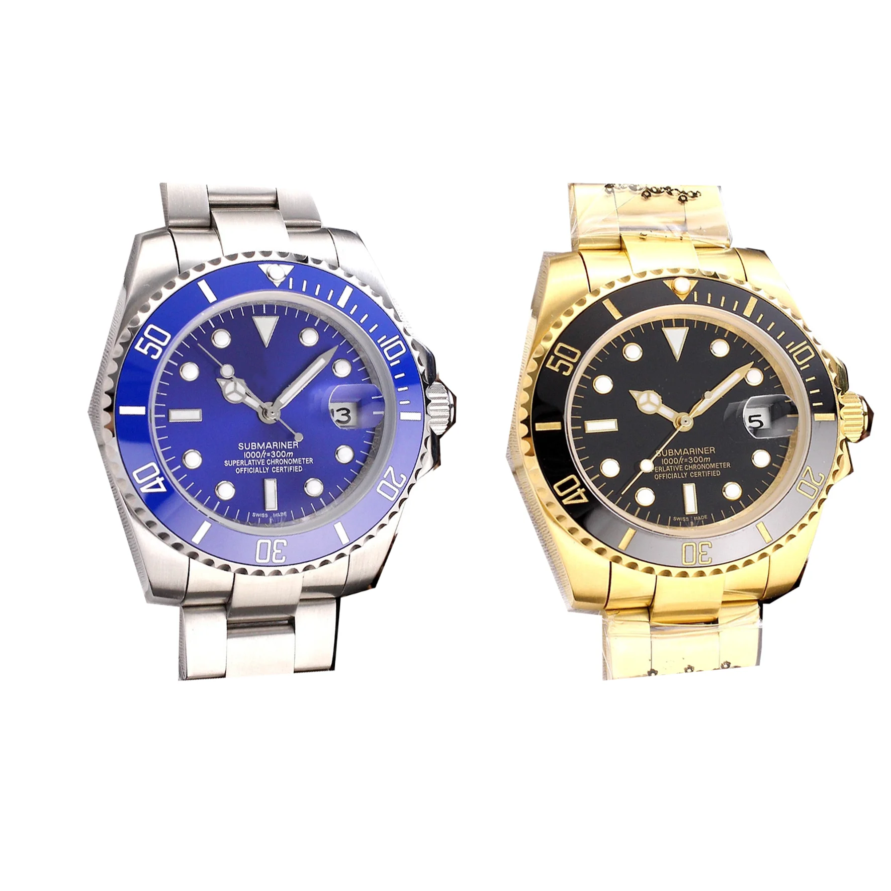 

2022 Fashion Luxury Automatic Watches Men Stainless Steel Waterproof Dive Watches Business Mechanical Watches