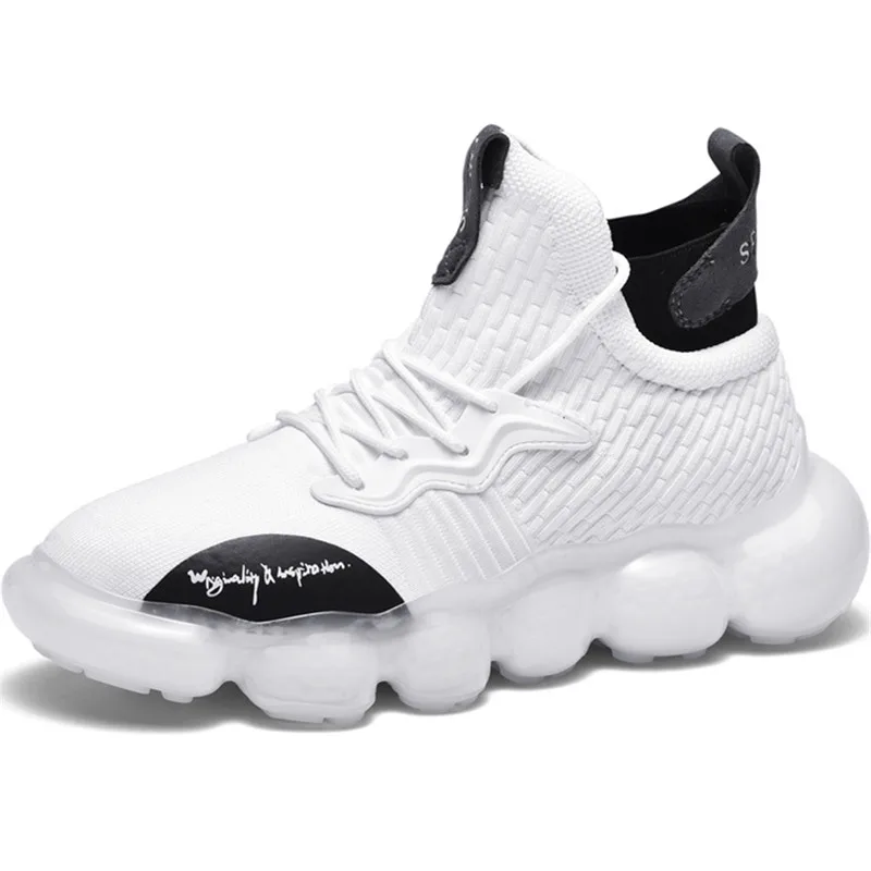 

Large Size Hi Top Outdoor Massive Sock Sneakers Men's Running Shoes Sport Men Running Sports Shoes Black