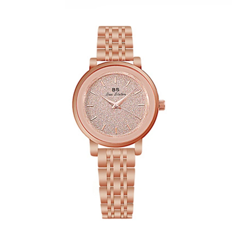 

2021 BS Hot sale Fashion Geneva Casual Quartz Women Crystal stainless steel strap Watches Relogio Feminino Wrist Watch