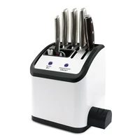 

New design multifunction uv sterilizer knife block with sharpener