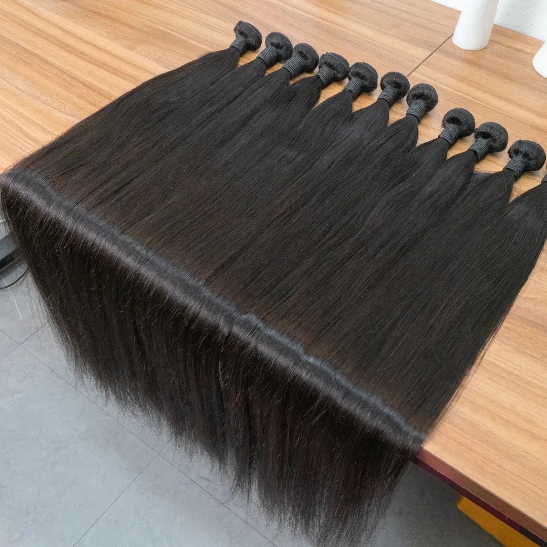 50 Inch Cambodian Raw Virgin Human Hair Bundles