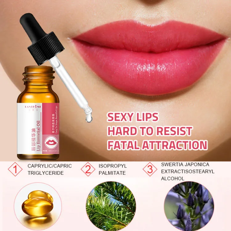 

Natural Lip Plumping Serum private label Repair Lip Wrinkles lip gloss flavor oils
