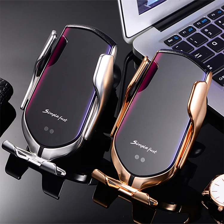 

R1 Phone Holder 10W Auto Clamping Qi 2021 Wireless Car Charger