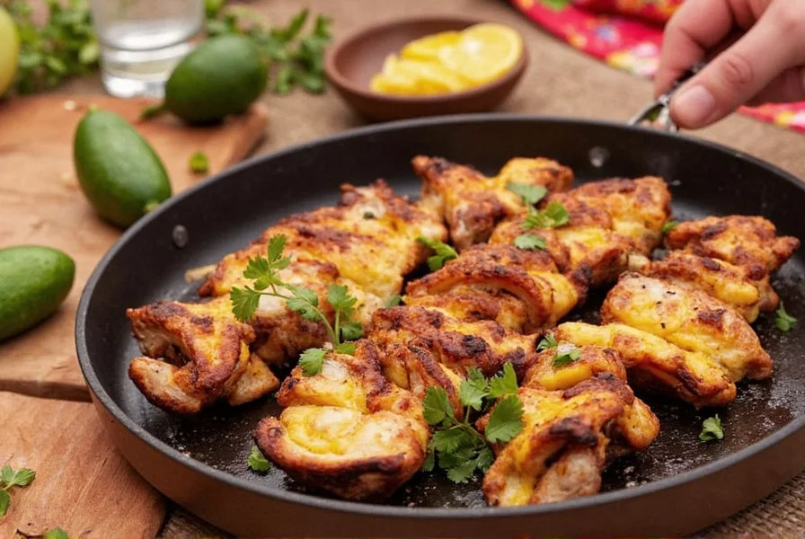Traditional Colombian grill in Cartagena