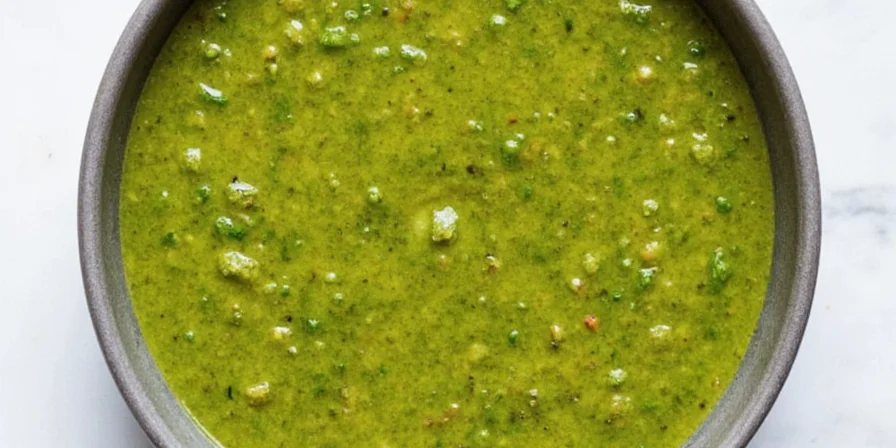 Thai-inspired green pepper relish