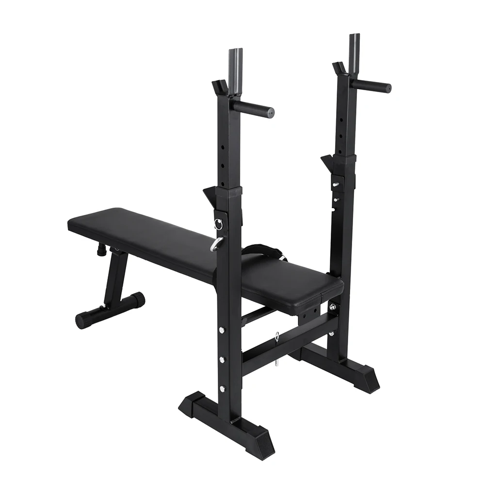 

Commercial Adjustable Folding Weight Lifting Flat Incline Bench Supports Your Back