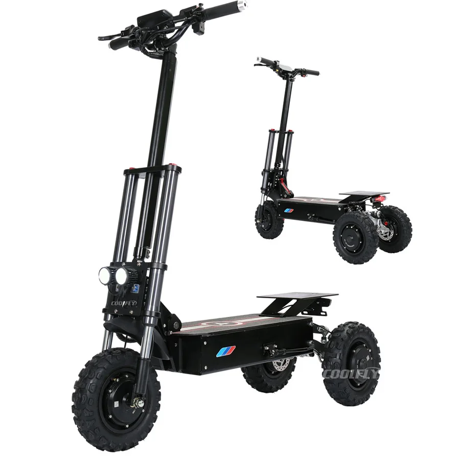 

OEM 75 km range 3 wheels electric scooter tricycle trike freestyle scooter electric adult 11 inch off road 30ah electric scooter