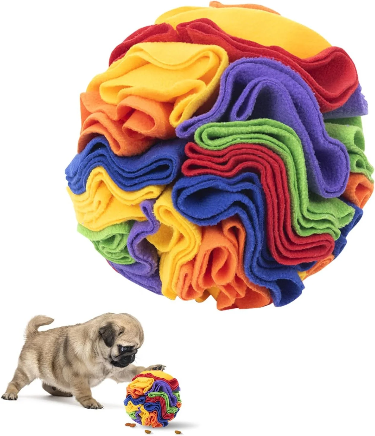 

Sniffing Ball for Puppies Toys for Dogs Sniffing Carpet Interactive Dog Toy Intelligence Toy Washable Food Mat Odour Training St