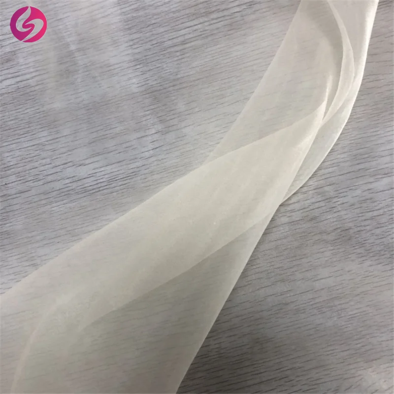 
Latest design organza 100%polyester soft tulle lace net fabric for wedding 