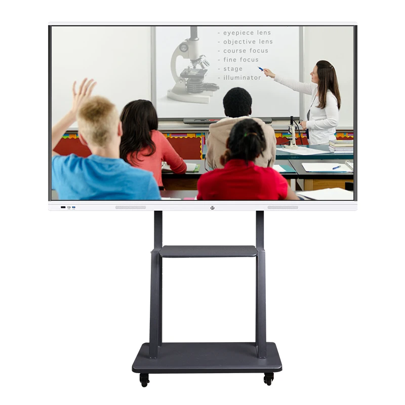 

weier 65 inch interactive flat panel display smart digital board touch screen all-in-one pc for classroom