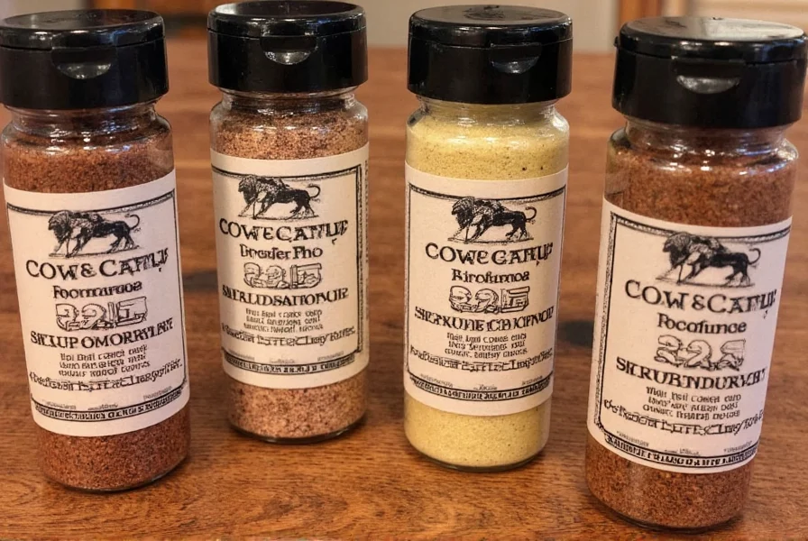 Cow Camp Seasoning Jar