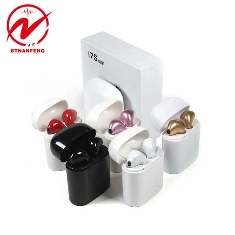 

Hot Sale I7s TWS Earphone Stereo Earbud Wireless Earphones In-ear Headsets For All Smart Phone pk i11 i12