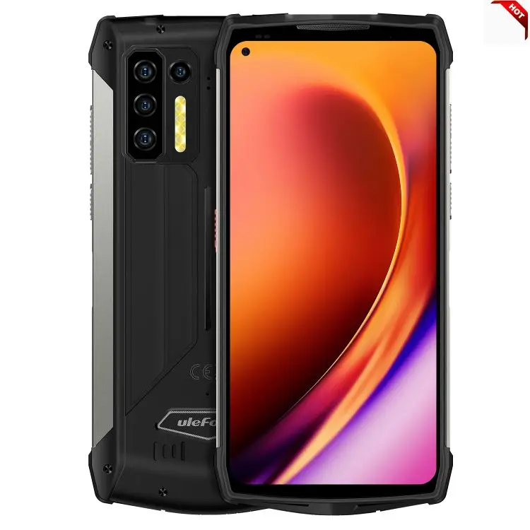 

Ulefone Armor 13 Rugged Phone Infrared Distance Measure 8GB+256GB 13200mAh 6.81'' Android 11 Helio G95 Octa Core mobile phone