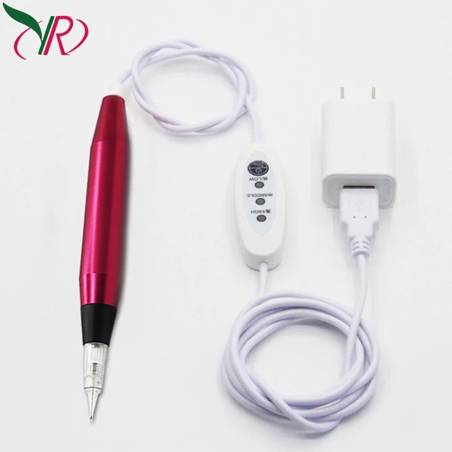 

Professional export high quality Permanent make up Eyebrow Eyeliner Lips tattoo Machine PM02, Red