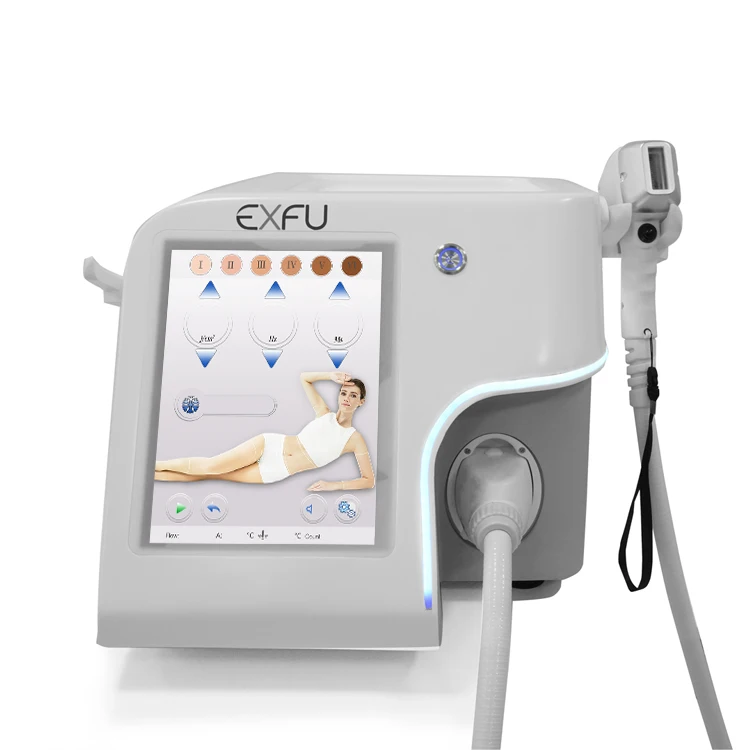 

Portable 808 diode laser hair removal machine epilator laser 808 755 1064 diode hair removal