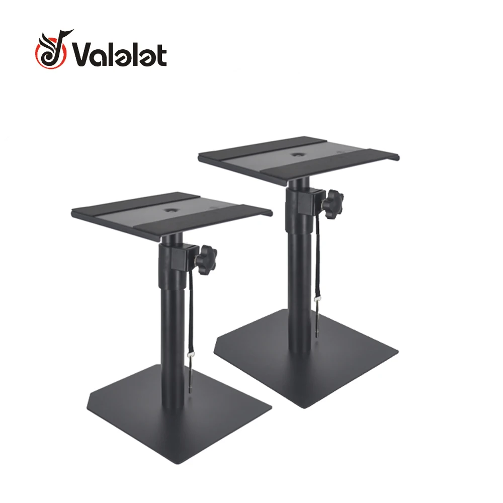 

Universal Floor Speaker Stands 26 Inch for Surround Sound, Klipsch, Sony, Edifier, Yamaha, Polk &1 Pair, Black