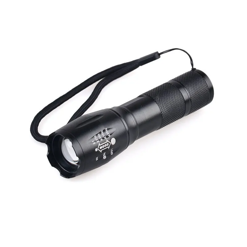 
Portable 18650 Battery Handheld Adjustable Waterproof LED Flashlight With 5 Light Mode 