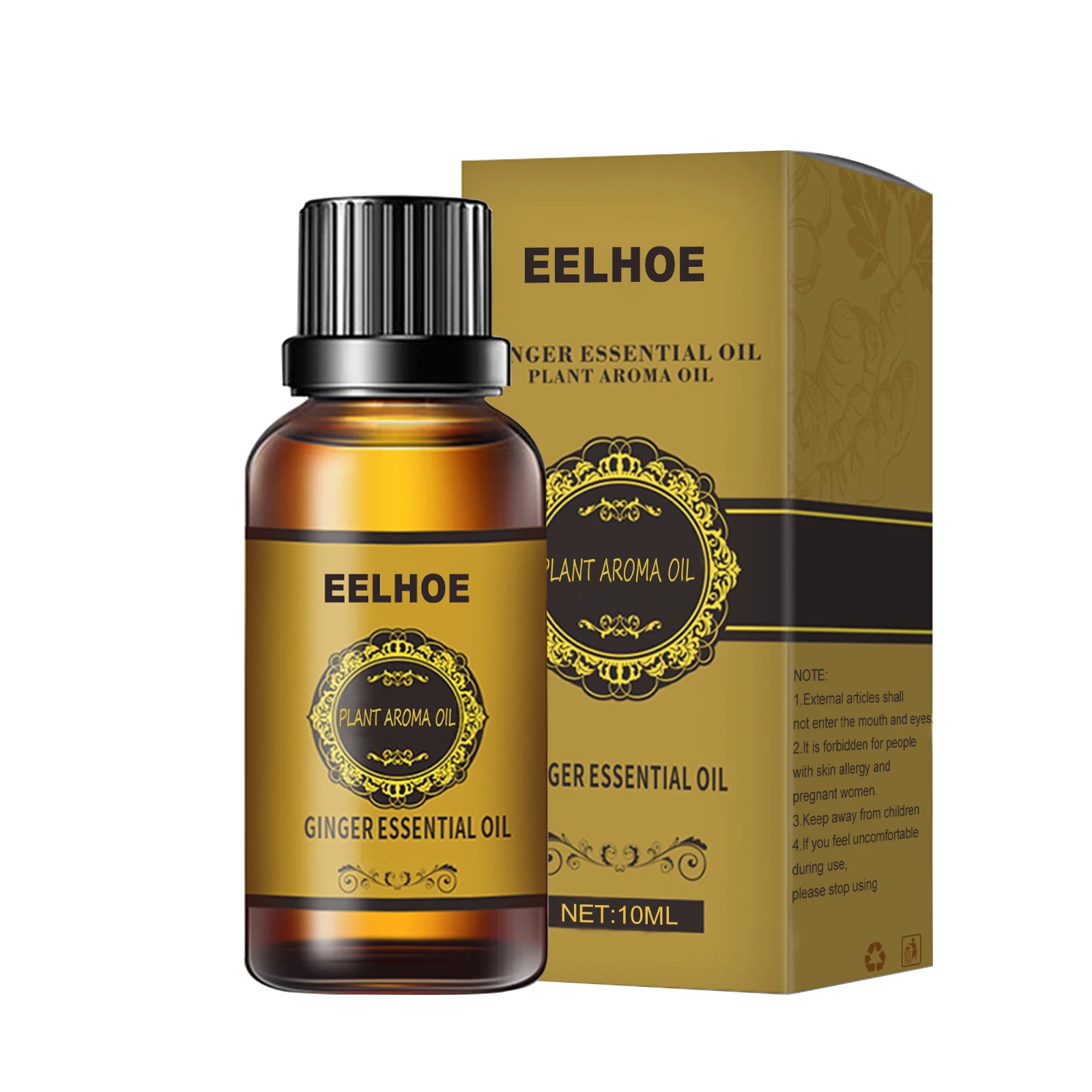 

Wholesale OEM Ginger Essential Oils Skin Firm Anti Cellulite Slimming Massage body Oil for women
