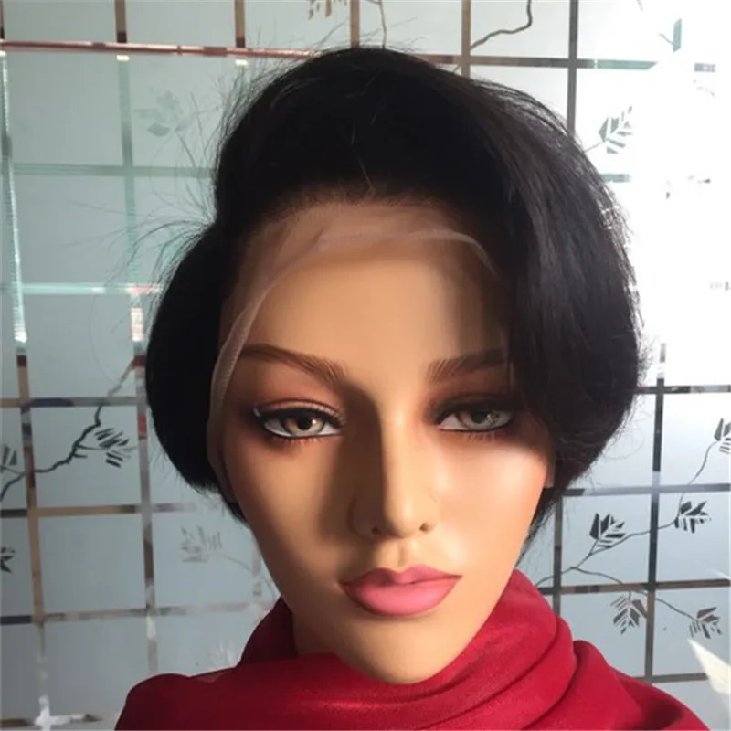 

Wholesale Human Hair Pixie Cut Wig Short Length Human Hair Wig