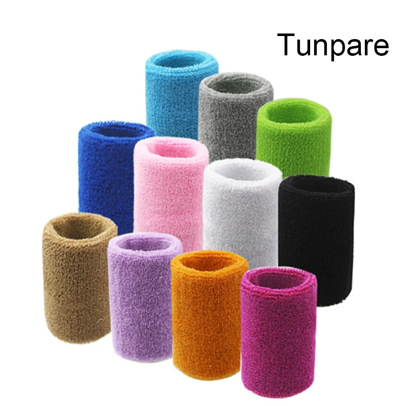 

Tunpare Wristband Sweat Band for Men and Women, Good for Tennis, Basketball, Running, Gym, Working Out