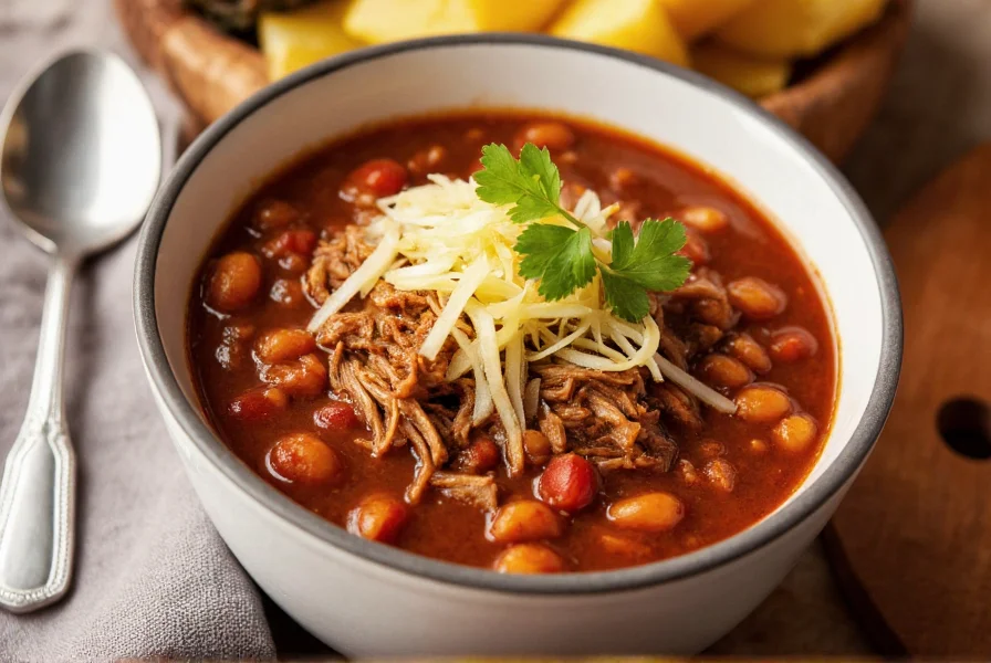 Perfect Shredded Pork Chili Recipe & Tips