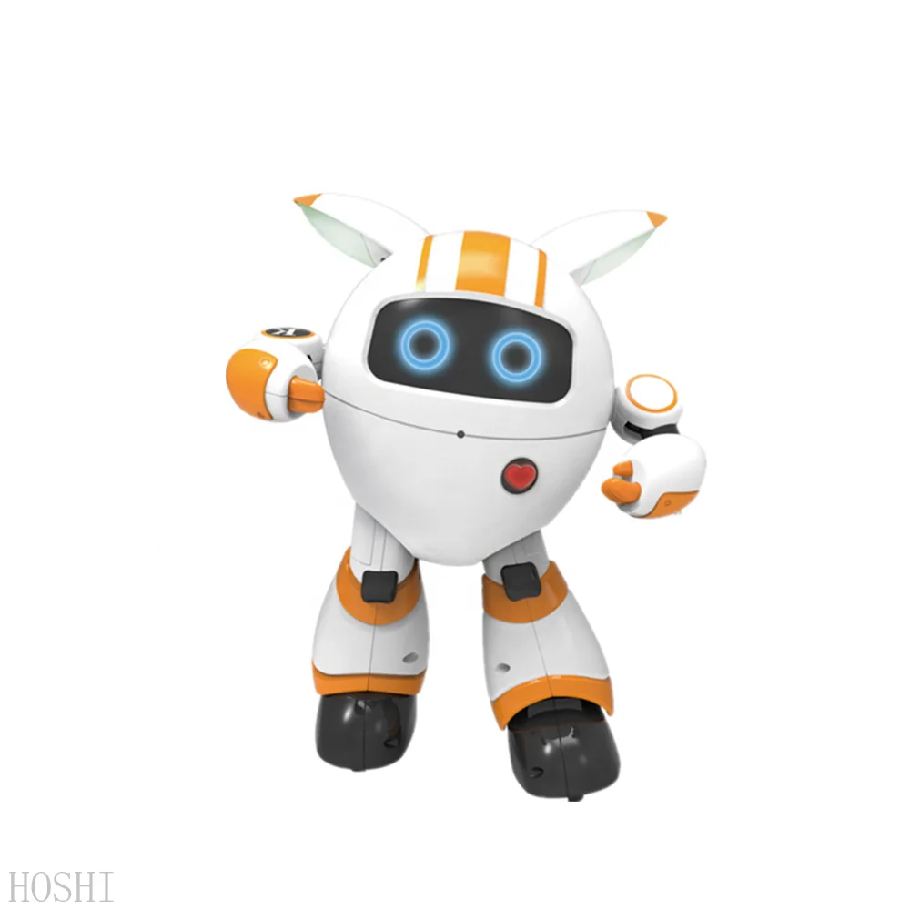 

Hot Sale JJRC R14 Intelligent Robot With LED Light Remote Control Round Support Walk Slide Dance Toy For Christmas Gifts