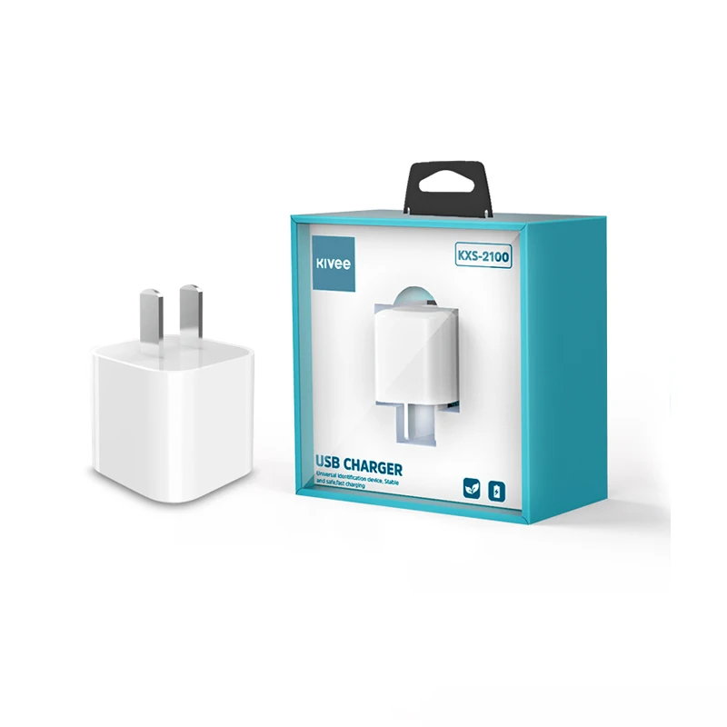 

KIVEE 20W 3Amp QC 3.0 USB Wall Travel Charger Adapter Fast Mobile Phone Charger