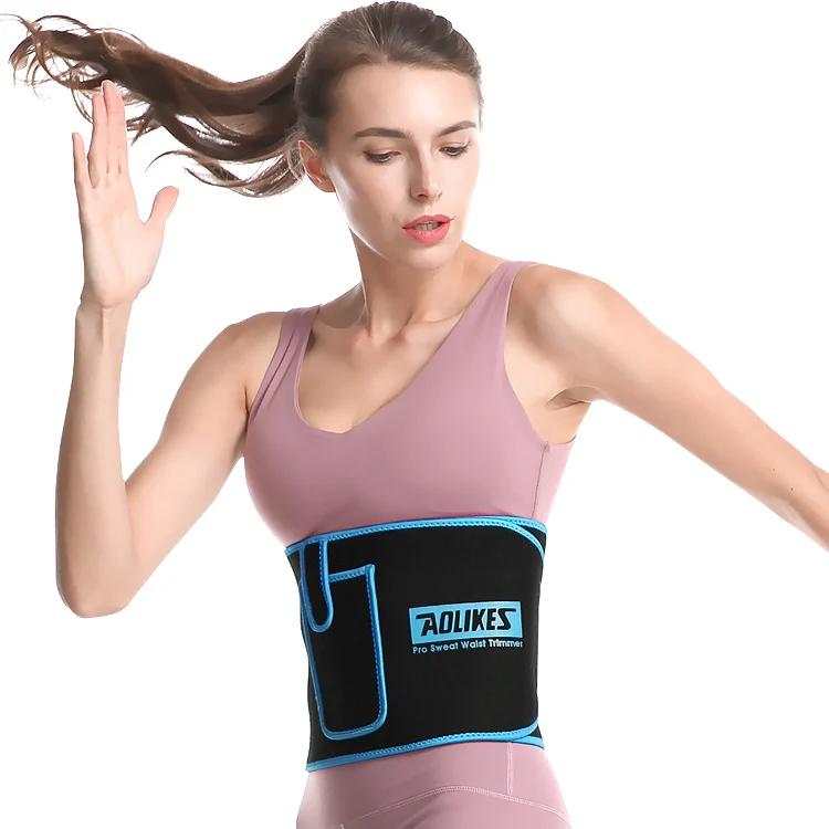 

Aolikes elastic slimming waist belt support for women waist trimmer