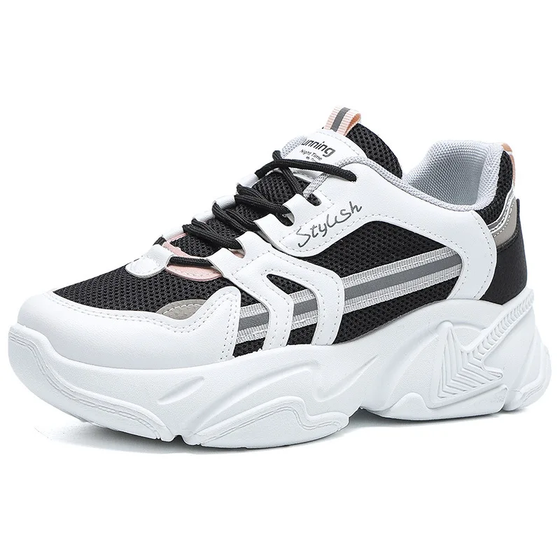 

2021 summer new Korean style ins dad shoes women's platform sneakers women's street shooting casual H06