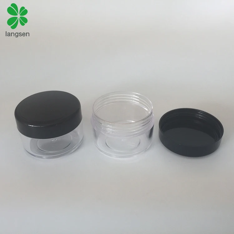 Plastic 15g / 15ml clear jar pot container