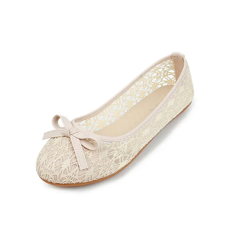 

comfort lite lace flat shoes women, As picture show or customized